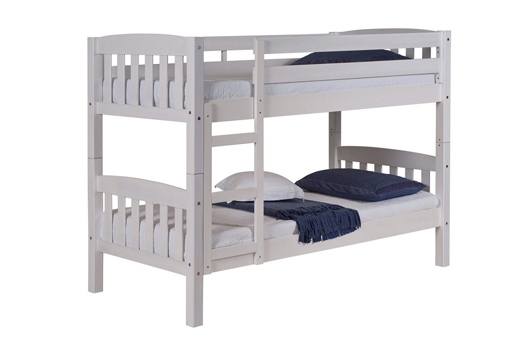 Ashley S Trade Carpet Centre America Short Bunk Bed 3ft White