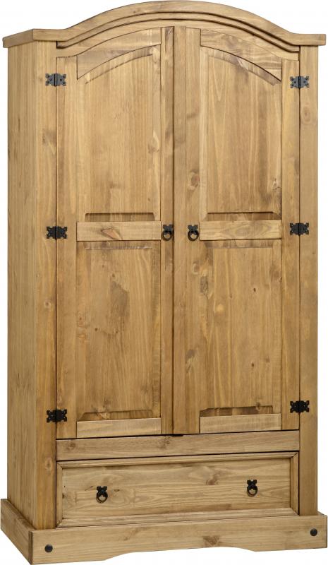 Ashley S Trade Carpet Centre Corona 2 Door 1 Drawer Wardrobe In