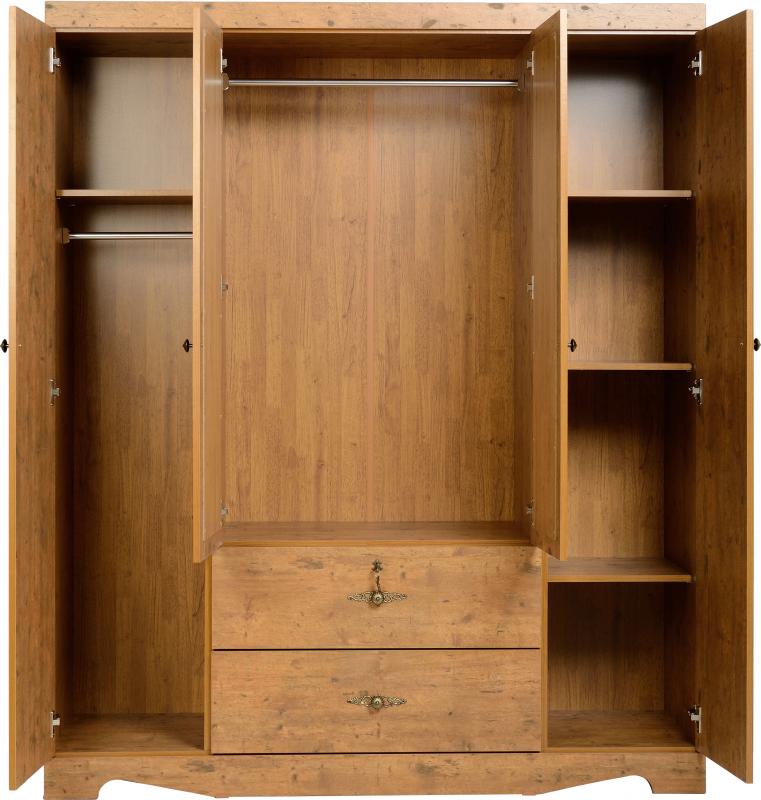 Ashley S Trade Carpet Centre Cairo 4 Door 2 Drawer Mirrored