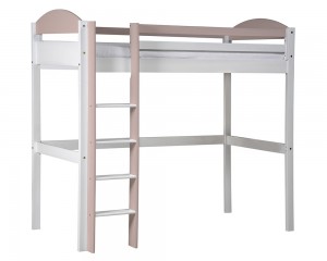 Maximus High Sleeper White With Pink Details