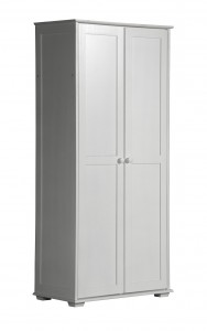 Napoli 2 Door Wardrobe in White