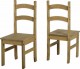 Budget Mexican Dining Set in Distressed Waxed Pine