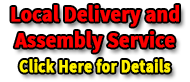 Delivery and Assembly Service Available Delivery and Assembly Service Available. Click here for details.