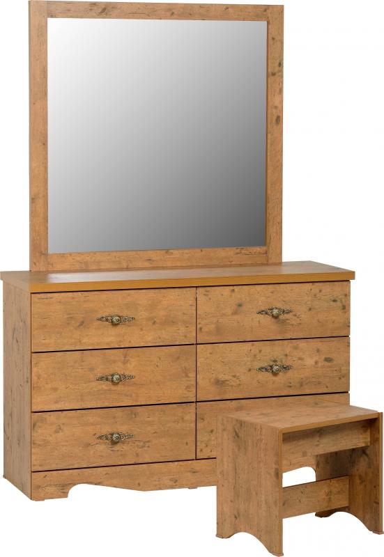 dark pine dressing table