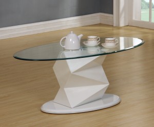 Rowley High Gloss White Coffee Table