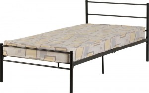 Devon 3 foot Bed in Black