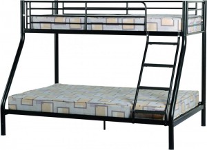 Tandi Triple Sleeper Bunk Bed in Black