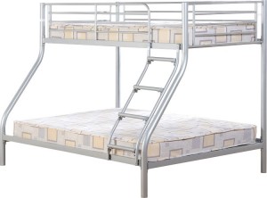 Tandi Triple Sleeper Bunk Bed in Silver