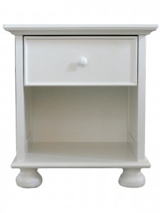 Versailles 1 Drawer Bedside