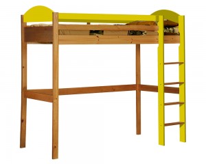 Maximus High Sleeper Antique With Lime Details