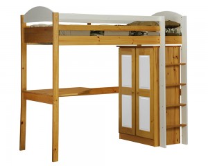 Maximus High Sleeper Set 1 Antique With White Details