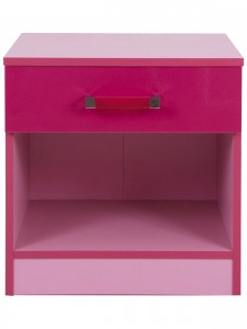 Ottawa 2 Tones Bedside in Pink