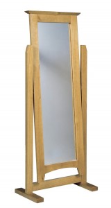 Large Cheval Antique Mirror