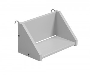 Tollo Small Clip On Shelf in White