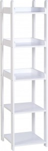 Lollipop 5 Shelf Unit in White