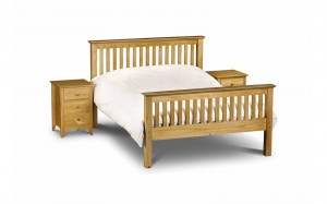 Barcelona King Size Bed - High Foot End