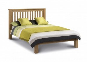 Amsterdam Oak Low Foot End King Size Bed