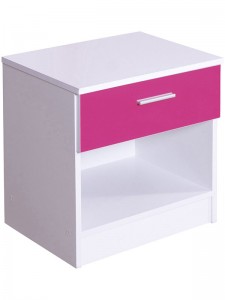 Ottawa Pink/white Bedside