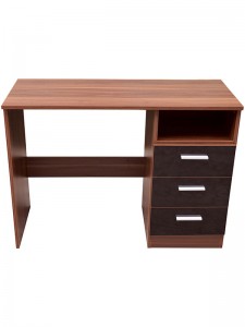 Ottawa Study Desk Black/walnut