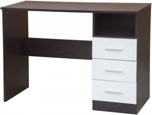 Ottawa Study Desk White/black Oak