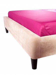 Ameris 5ft Fabric Bedstead Natural