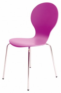 Jersey Dining Chairs - Set of 4 Pink