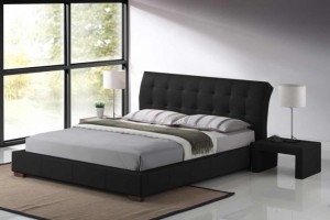 Boston Leather King Size Bed