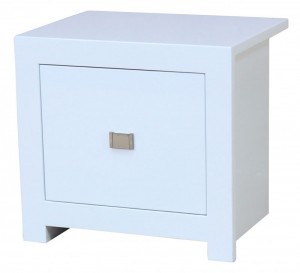 Sokoto White High Gloss Bedside