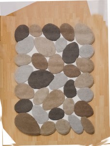 Abstract Pebbles Beige