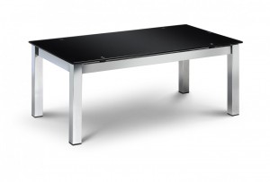 Tempo Black Glass Coffee Table