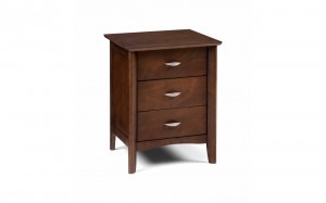 Minuet 3 Drawer Bedside