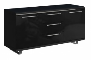 Newline High Gloss 2 Door 3 Drawer Sideboard