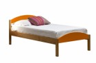 Maximus 3ft Bed Antique With Orange Details