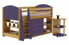 Verona Mid Sleeper Set 1 Antique With Lilac Details