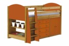 Verona Mid Sleeper Set 2 Antique With Orange Details