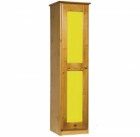 Verona 1 Door Wardrobe Antique With Lime Details