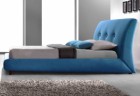 Sache Teal Double Bed