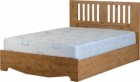 Cairo 4 foot 6 inch Bed in Dark Kennedy Pine Effect Veneer