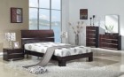 Arden Cherry High Gloss Double Bed